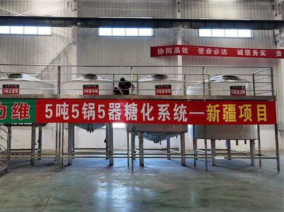 滨海精酿啤酒设备厂—5吨精酿啤酒设备—新疆项目